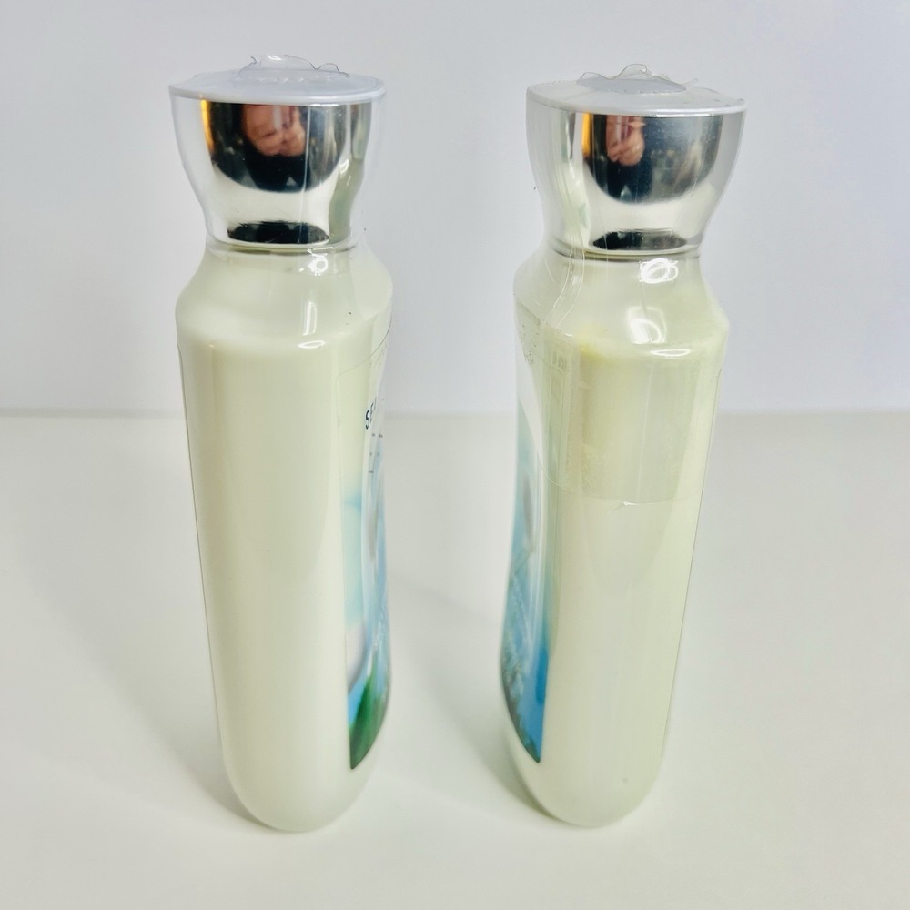 Bath & Body Works Sea Island Cotton Discontinued Body Lotion 8 oz 2 Pack Sealed - Picture 3 of 6